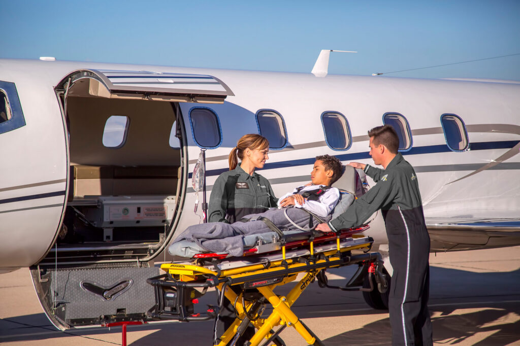 When you need an air ambulance, we're ready to help.